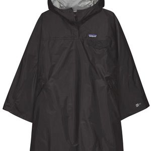 NWT Black Patagonia Torentshell Poncho